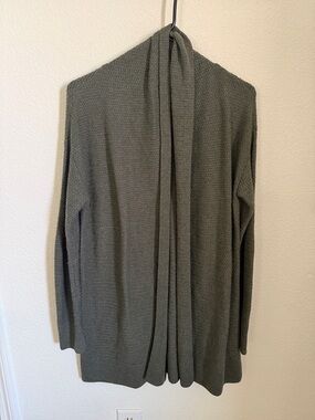 Gap Olive Green Open-Front Women's Sweater Cardigan